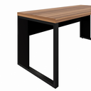 Ver imagem 5 de Mesa Escrivaninha para Escritório 170x70cm SAT1771 Nogal/Preto - Gebb Work