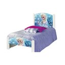 Ver imagem 2 de Cama de Criança Solteiro Infantil Adesivada Princesa do Gelo com Grade de Proteção