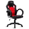 Cadeira Gamer Vermelha e Preta Healer Warlock Reclinável Giratória - 1