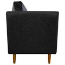 Ver imagem 6 de Kit 2 Poltronas Decorativa para Sala Recepção Consultório Aviv Luxo Corino e Linho