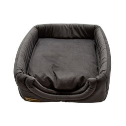 Cama Iglu e Toca para Cachorro Luppet Cinza Super Luxo - M - 3