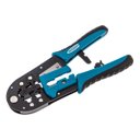 Ver imagem 2 de Alicate Crimpador de Cabos Rj45 Rj11 6p 8p Aço Sk5 Gross