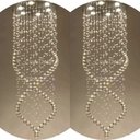 Ver imagem 4 de Kit Lustres De Cristal Para Vão De Escada 40cm De Diâmetro:2,50m/Bivolt