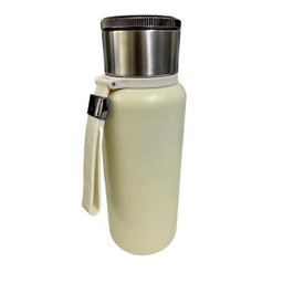 Garrafa Térmica C/ Difusor Parede Dupla Aço Inox 800ml - Verde - 1