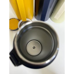 Garrafa Térmica C/ Difusor Parede Dupla Aço Inox 800ml - Verde - 2