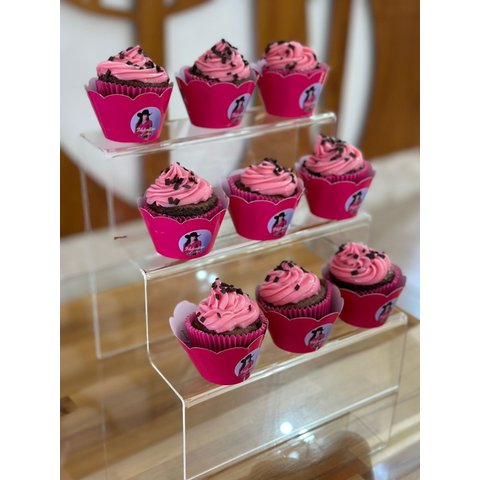 Expositor Escada para Doces em Acrílico - 3 Degraus