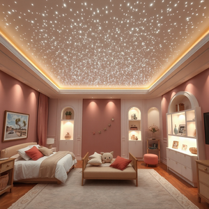 Céu Estrelado Original Branco Led Fibra Ótica 250 Pontos