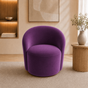 Ver imagem 1 de Poltrona Decorativa Yara Veludo Sala Estar Quarto Recepção Confortável
