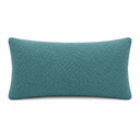 Ver imagem 1 de Almofada Baguete Bouclé Turquesa 60x30 cm Decorativa para Sofá, Cama, Poltrona e Quarto