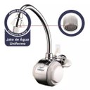 Ver imagem 2 de Torneira Eletrica Versatil 220v 5500w Branco/cromado Lorenzetti Versatil 220v 5500w Cromado