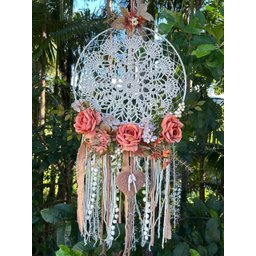 Mandala Crochê Creme 94x50 - 4