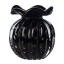 Ver imagem 5 de Vaso Trouxinha Cristal Murano Preto Pp Love