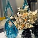 Ver imagem 4 de Vaso Trouxinha Cristal Murano Preto Pp Love