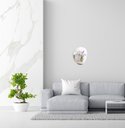 Ver imagem 3 de ESPELHO DECORATIVO ORGÂNICO 50CMX40CM MODERNO LUXO SALA QUARTO BANHEIRO