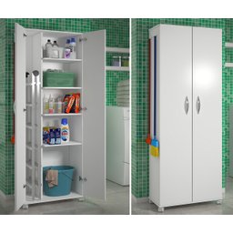 Gabinete de area de serviço armario multiuso vassoura - 4 Gabinete de area de serviço armario multiuso vassoura - 4