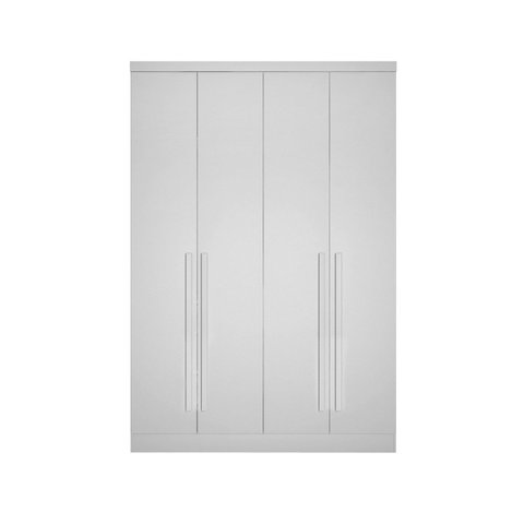 Guarda-Roupa Modulado 4 Portas 3 Gavetas e Nichos 100% MDF Cairo