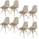 Ver imagem 1 de Cadeira Charles Eames Eiffel 130pp Cor:nude;quantidade:8