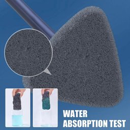 REFIL DE MOP Giratório 360° Microfibra Esfregão Lava e Seca Rodo Mágico Limpeza Profunda - 2