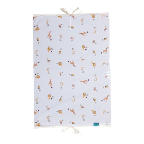 Trocador de Quarto Baby Percal 200 Fios 100% Algodão - Boho Safari Dona Zeze