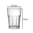 Ver imagem 2 de Copo de Vidro Grosso Linha Jade 400ml Elegante Resistente