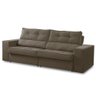 Sofá Retrátil e Reclinável 3 Lugares 2,10m com Molas Milena Suede Cappuccino Rover & Beato - 8