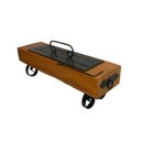 Ver imagem 2 de Lareira Álcool Ecológica Decoração Mesa chão MADEIRA DEMOLIÇÃO dormente 50 cm MINAS ARTE PRÓPRIA LAR