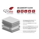 Ver imagem 7 de Colchão Casal Sr Life Comfort Clean Espuma D33 138x188x28cm Bege