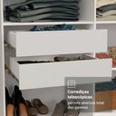 Ver imagem 7 de Guarda-roupa Closet 4 Gavetas 180cm Venus Madesa