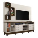 Ver imagem 2 de Estante Home para TV até 65 polegadas 2 Portas 5 Nichos Heitor Madetec