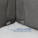Ver imagem 6 de Conjunto Sofá 200cm e Puff Comfy CabeCasa MadeiraOriginals