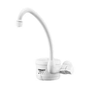 Torneira Elétrica de Parede Lorenzetti Loren Easy Branco 220v 5500w