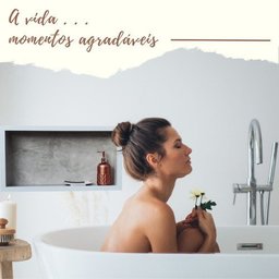Nicho em Porcelanato Original para Banheiro Cinza 60x30 - 5