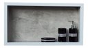 Ver imagem 3 de Nicho em Porcelanato Original para Banheiro Cinza 60x30