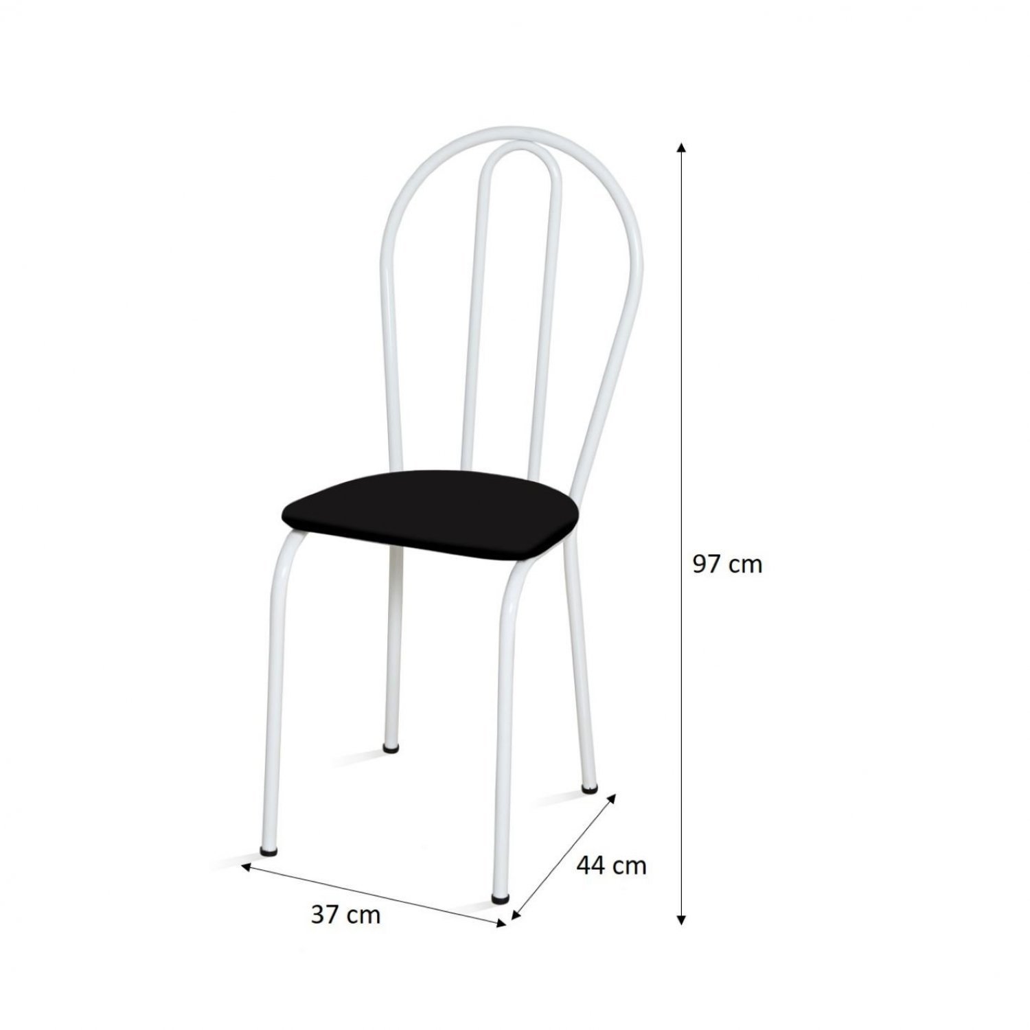 Conjunto Mesa e 4 Cadeiras Thais  - 5