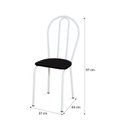 Ver imagem 5 de Conjunto Sala de Jantar Mesa Tampo de Granito Quadrada com 4 Cadeiras Thais