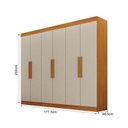 Ver imagem 2 de Guarda Roupa Solteiro Grande Atenas - Arbo Design