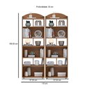 Ver imagem 3 de Estante para Livros Multi 20 Nichos Cianmomo - Pnr Móveis