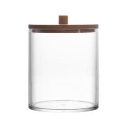 Porta Cotonete com Tampa de Bambu My Box 7cm - 3