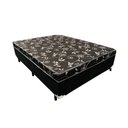 Ver imagem 1 de Cama Box Viúva Conjugado Ortopédico Sleep Black 128x188x53