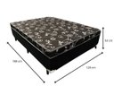 Ver imagem 2 de Cama Box Viúva Conjugado Ortopédico Sleep Black 128x188x53
