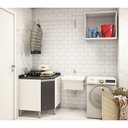 Ver imagem 1 de Lavanderia 2 Peças Branco Polar Com PBranco Polar Com Preto