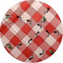 Ver imagem 4 de Toalha de Mesa Termica REDONDA - FORMIGUINHAS - 1,35m Diâmetro * Mesa REDONDA *- PVC - 4 cadeiras -