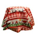 Ver imagem 2 de Toalha de Mesa Termica REDONDA - FORMIGUINHAS - 1,35m Diâmetro * Mesa REDONDA *- PVC - 4 cadeiras -