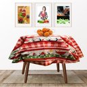 Ver imagem 1 de Toalha de Mesa Termica REDONDA - FORMIGUINHAS - 1,35m Diâmetro * Mesa REDONDA *- PVC - 4 cadeiras -