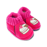 Pantufa Infantil com solado N° 21/22 Rosa - 2