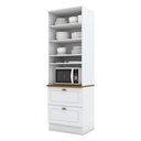 Ver imagem 3 de Torre Quente Henn Americana C350-156 1 Forno 2 Gavetas Branco HP/Nature SE