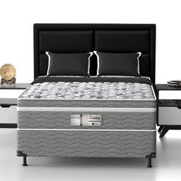 Colchão Casal Probel Molas Ensacadas Evolution 32X 188X 138 cm Branco/Cinza - 5