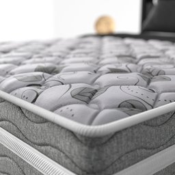 Colchão Casal Probel Molas Ensacadas Evolution 32X 188X 138 cm Branco/Cinza - 2
