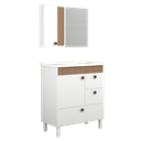 Ver imagem 1 de Conjunto Gabinete de Banheiro Beirute 80cm