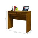 Ver imagem 4 de Escrivaninha 2 Gavetas Ej Freijó